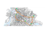 Geospatial Trajectory Generation via Efficient Abduction: Deployment for Independent Testing